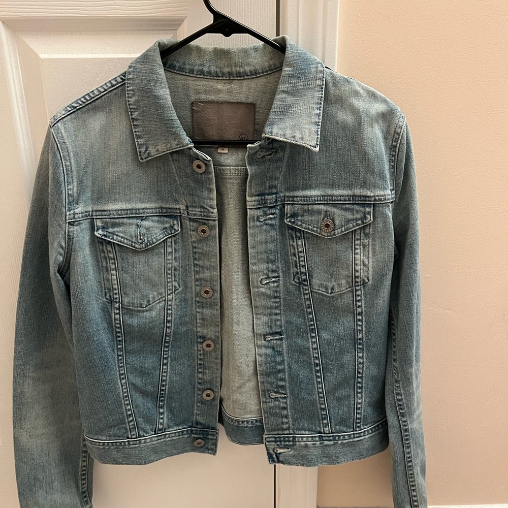 AG Adriano Goldschmied Classic Blue Jean Jacket